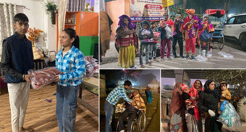 Steadfast Nutrition Distributes Blankets to the Needy: Spreading Warmth & Hope