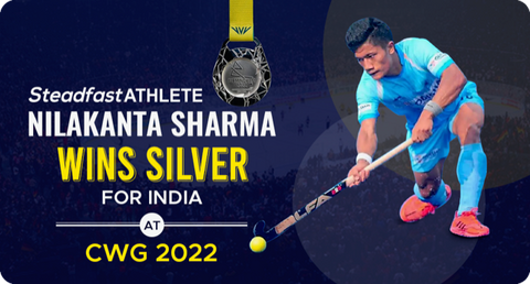 Steadfast Athlete Nilakanta Sharma wins silver for India in CWG 2022 Hockey, says Snergy behind his incredible energy