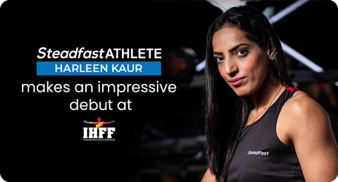 STEADFAST ATHLETE HARLEEN KAUR MAKES IHFF DEBUT, IMPRESSES WITH HER PHYSIQUE