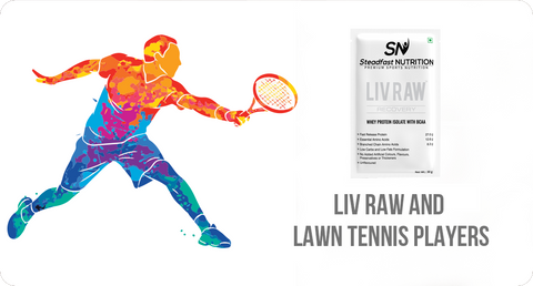 LIV RAW AND LAWN TENNIS PLAYERS