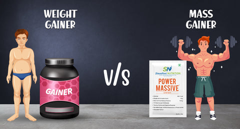 Weight Gainer vs. Mass Gainer