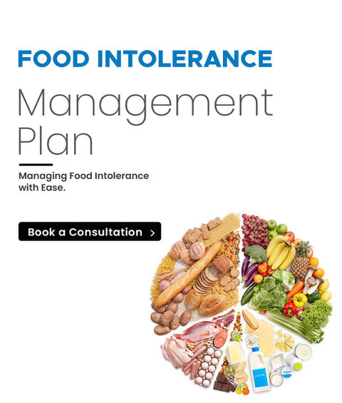 Food Intolerances (lactose & Gluten Intolerance) Diet Management Plan