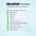 Collastead Promise clean beauty, backed by science 