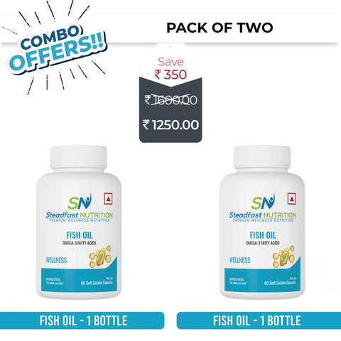 Pack of Two - Fish oil