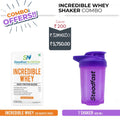 Incredible Whey Shaker Combo 