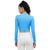 STEADFAST BLUE CROP JACKET