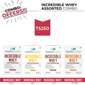 Incredible Whey Assorted Combo 