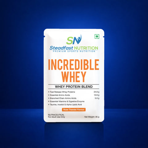 Incredible Whey - Rose Thandai 