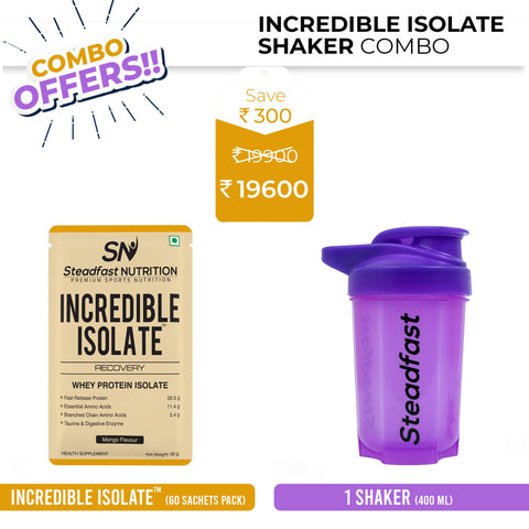 Incredible Isolate Shaker Combo 