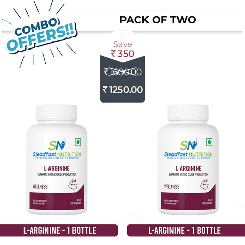Pack of Two - L-Arginine 