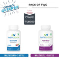 Pack of Two - Multivitamin & Milk Thistle 