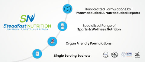 Steadfast Nutrition Handcrafted Formulation by Pharmaceutical & Nutraceutical Experts