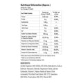 SteadLytes nutritional facts and ingredients label