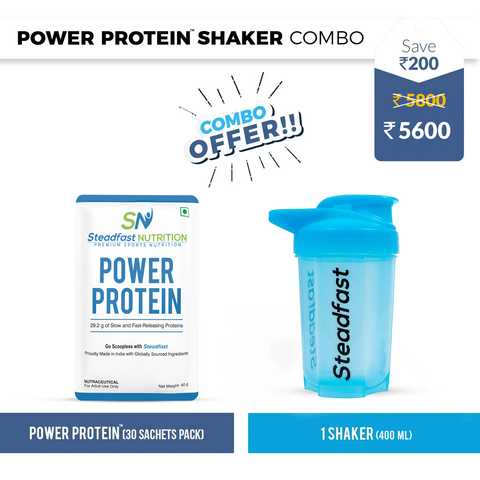 Power Protein Shaker Combo