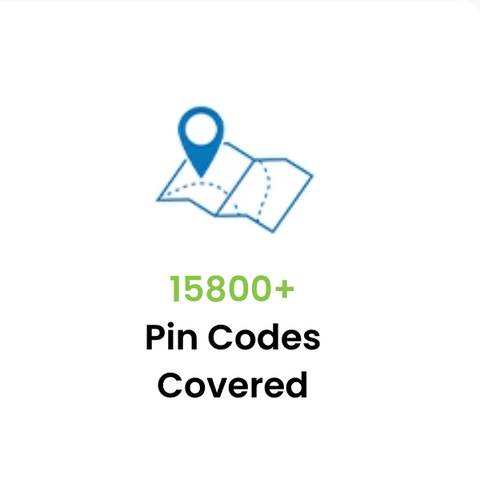 Pin codes covered