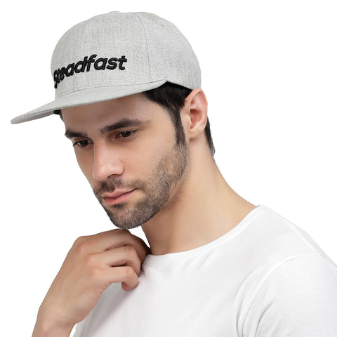 Grey Hip Hop Cap