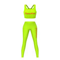 Steadfast Neon Crop Top Leggings Set